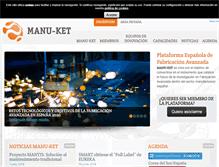 Tablet Screenshot of manufacturing-ket.com